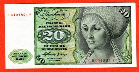 Western Germany FRG Bundesrepublik Deutschland 20 DM Deutsche Mark