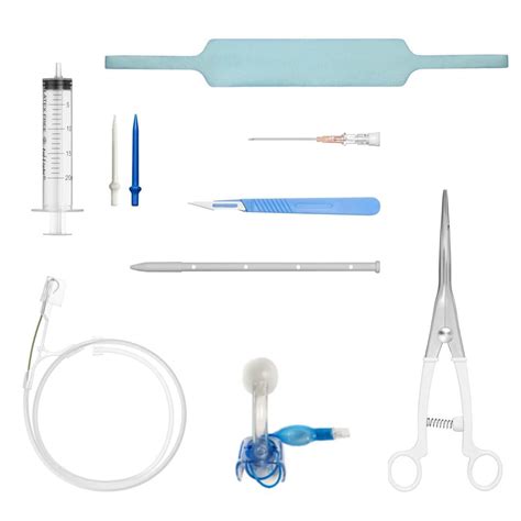 Kit médico de traqueotomía TRACHEO S E T X MED S r l