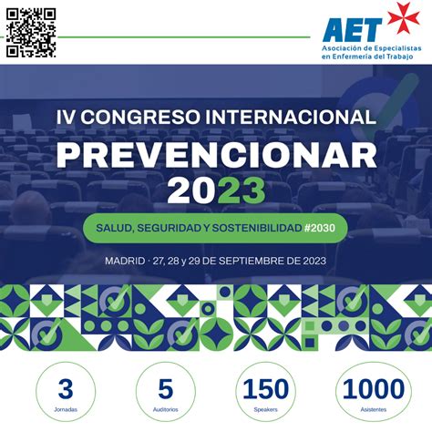 Iv Congreso Internacional Prevencionar Aet Asociaci N De Enfermer A