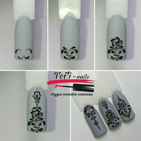 @Regrann from @tofi_nails - Вензелечки . . . #маникюр #гельлак # ...