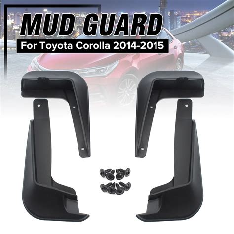 Mud Flaps For Toyota Corolla Car Mudflaps Splash Guards