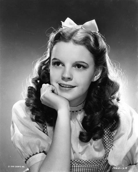 Judy Garland Wearing The Gingham Bodice For The Movie The Wizard Of Oz