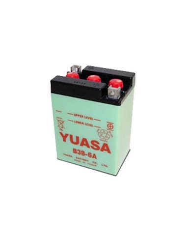 Batterie YUASA B38 6A Acide Non Incluse