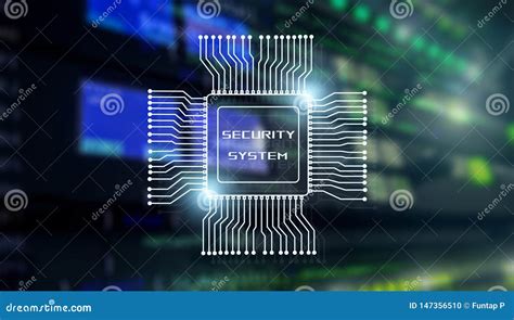 Concepto De La Tecnolog A Del Negocio Del Sistema De Seguridad