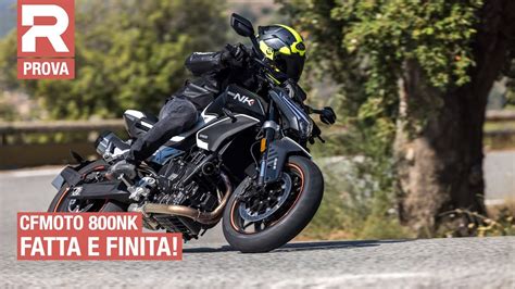 Prova CFMOTO 800NK Come Va Su Strada Quanto Costa Pregi E Difetti