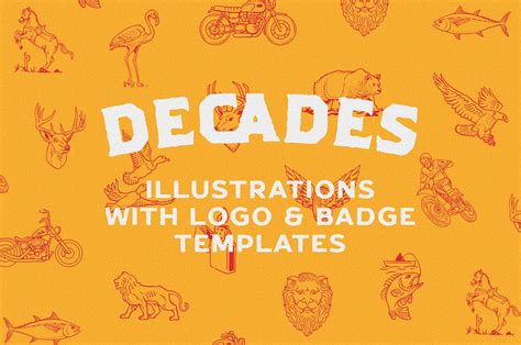 Download Decades Badge And Logo Templates