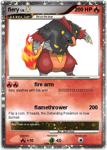 Pokémon Fiery 79 79 Fire Arm My Pokemon Card