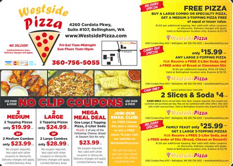 Printable Mark's Pizza Coupons 2023