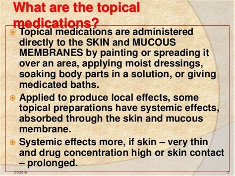 How To Give Topical Medications