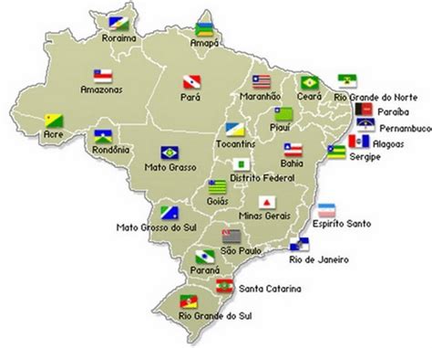 Extensão Territorial - Território Brasileiro - Extensão, localização e fronteiras - Cola da Web