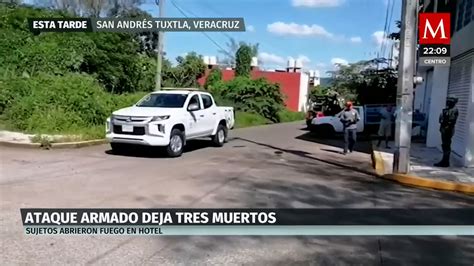 Veracruz Asesinan A Tres Personas En Un Ataque Armado Grupo Milenio