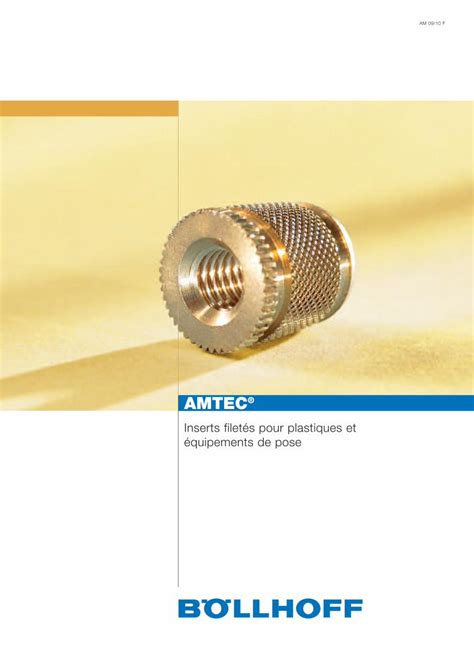 PDF AMTEC Inserts Pour Plastique DOKUMEN TIPS