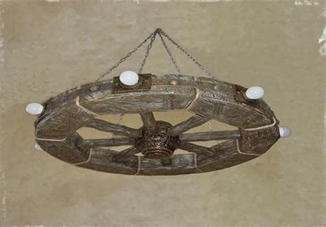 Люстра «Колесо» с лампочками (диам. 800 мм) купить по цене 29800 ₽ в ...