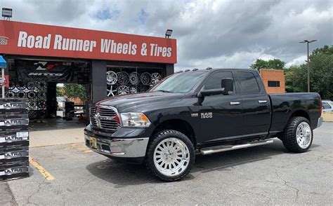 🔥dodge Ram 1500🔥 22x12 American Force F107 Idol Super Single Full Polish • 33x12 50 22 Mud