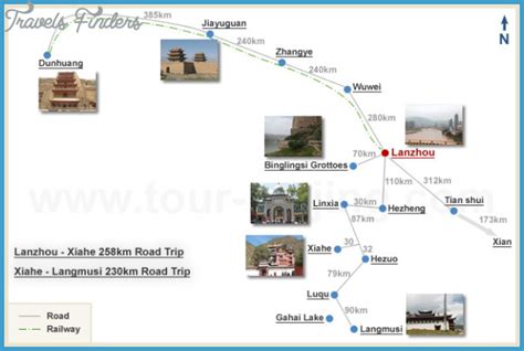 Lanzhou Subway Map - TravelsFinders.Com