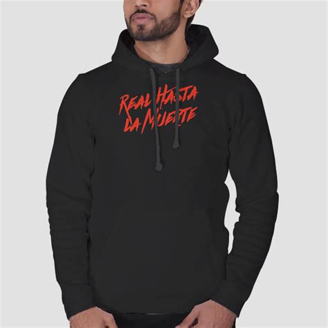 Anuel Aa Merch Real Hasta La Muerte Hoodie Cheap