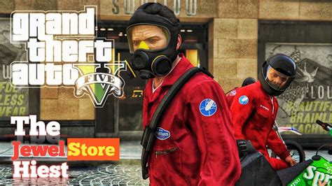 GTA 5 The Jewel Store Robbery Smart Approach YouTube