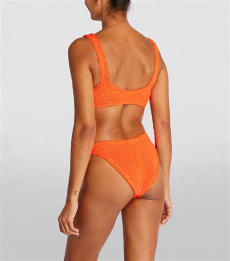 Womens Hunza G Orange Xandra Bikini Harrods Uk