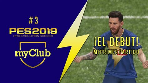 Pes Myclub Mi Primer Partido Youtube