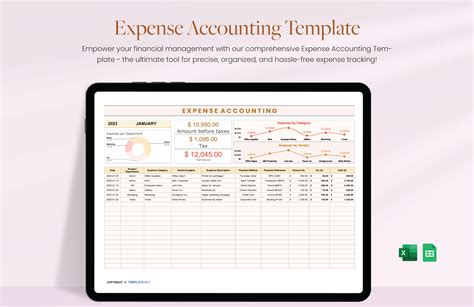 Accounting Template in Google Sheets - Download in Word, Google Docs ...