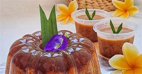 Resep Puding Santan Gula Merah Oleh Kreasivinagoest Cookpad