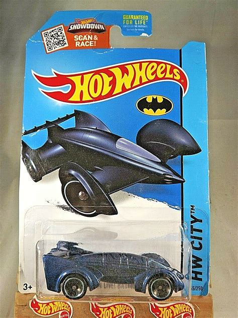 Hot Wheels HW City Batman BATMAN LIVE BATMOBILE Blue Variant WBlk DotSp Contemporary