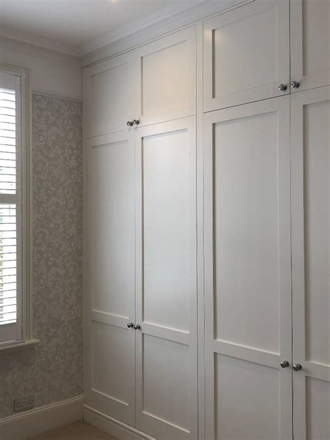 White Wardrobes Fitted Furniture Battersea London Floor To