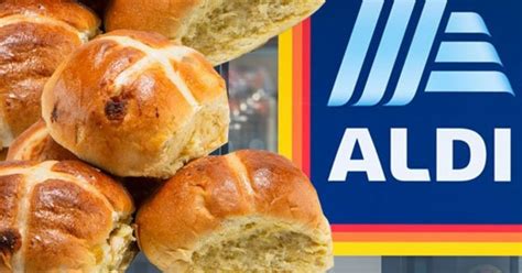 Aldi Launch Rhubarb And Custard Hot Cross Buns For Easter Daily Star