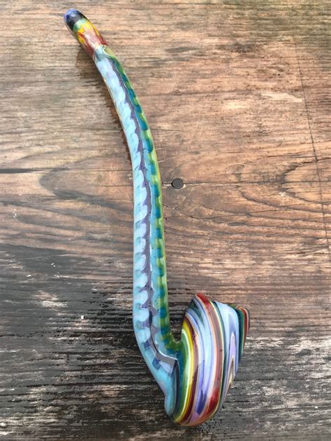 Rainbow Gandalf Pipe Glass Gandalf Pipe Lord Of The Rings T Hobbit Pipe Wizard Pipe Shire