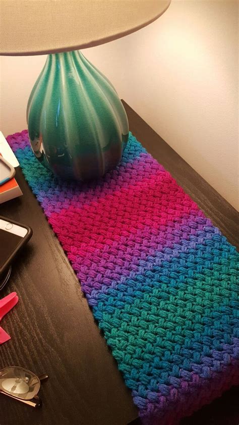 Elegant Crochet Table Runner