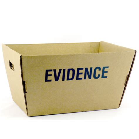 Evidence Bin Crime Scene Forensic Supply Store