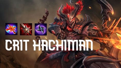 Big Boi Dmg With Hachiman Crit Smite Ranked Conquest Hachiman Adc