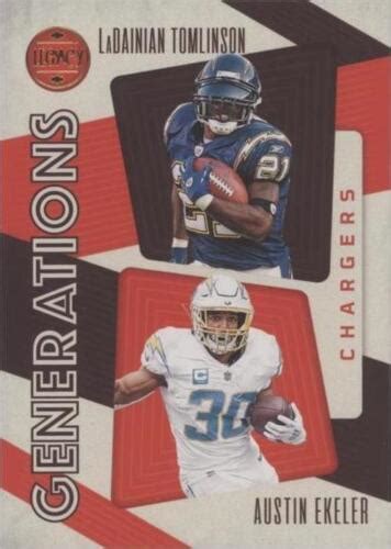 2023 Panini Legacy Austin Ekeler LaDainian Tomlinson GEN 2 For Sale EBay