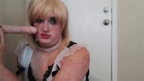 Sissy Plays With Sex Toy