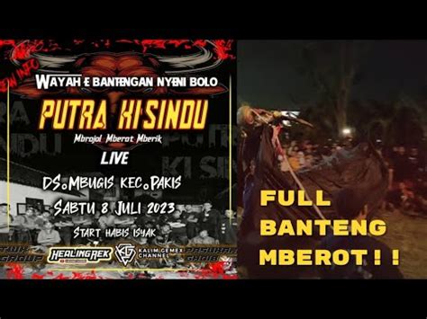 Kirab Banteng Live Saptorenggo Pakis Malang Youtube