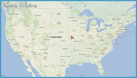 Kansas City Map - TravelsFinders.Com