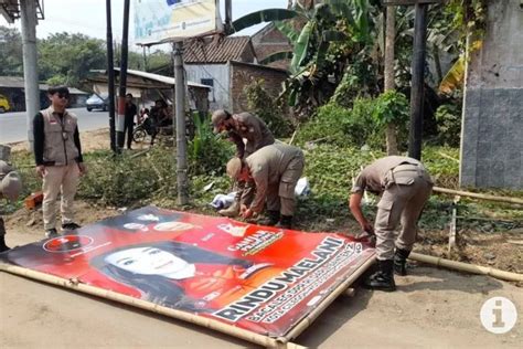 Ribuan Apk Dipasang Di Tempat Terlarang Bawaslu Kabupaten Serang