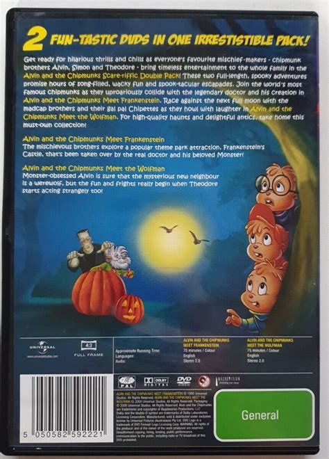 Alvin and the Chipmunks - Meet Frankenstein / Wolfman DVD 2x DVD ...