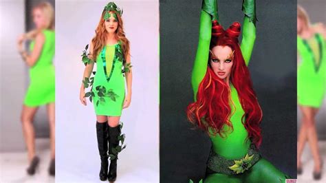 Sexy Halloween Poison Ivy Inspired Costume Diy Youtube