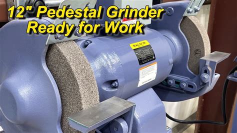 Pedestal Grinder Improvements And Wheel Installation YouTube