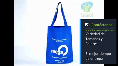 Bolsas Ecol Gicas Con Tu Marca Youtube