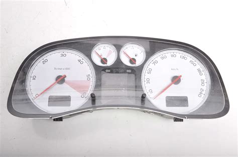 PEUGEOT 307 LIFT 1 6 HDi LICZNIK ZEGARY 9661323180 Shrot Pl