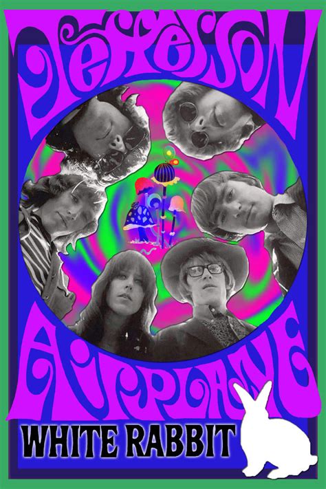 Jefferson Airplane White Rabbit Poster by CanYouDigIt69 on DeviantArt