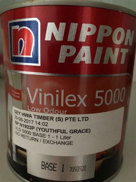 Nippon Paint Vinilex Low Odour Furniture Home Living Furniture