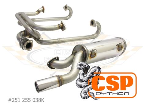 CSP Python Exhaust System WBX Custom Speed Parts CSP