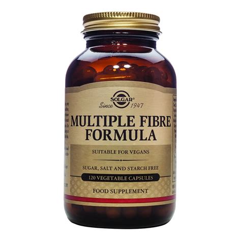 Solgar Multiple Fibre Formula - 120 Vegetable Capsules