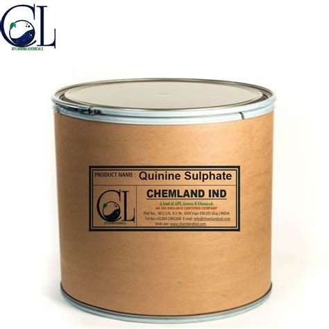 Quinine Sulfate API Quinine Bisulphate API Latest Price