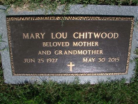 Mary Lou Combs Chitwood 1927 2015 Find A Grave Memorial