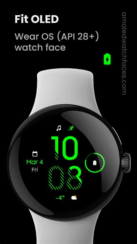 Awf Fit Oled Watch Face نسخه جدید 111 برای اندروید