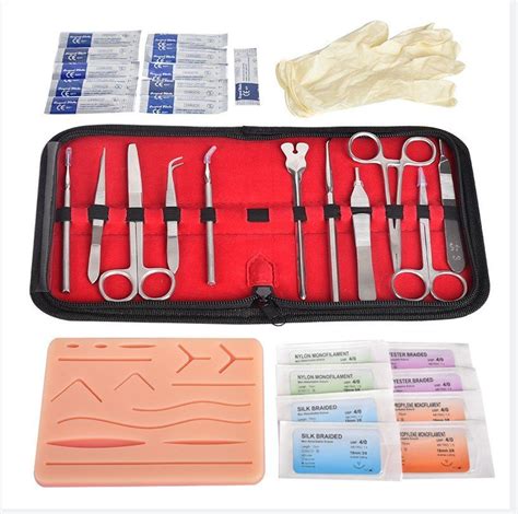 Hot Selling Silicone Suture Practice Kit Medical Suture Training Model